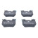 Brake Pad Set, disc brake 13.0460-4849.2 ATE, Thumbnail 3