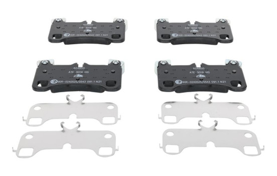 Brake Pad Set, disc brake 13.0460-4850.2 ATE, Image 3