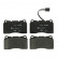 Brake Pad Set, disc brake 13.0460-4851.2 ATE