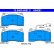 Brake Pad Set, disc brake 13.0460-4851.2 ATE, Thumbnail 2