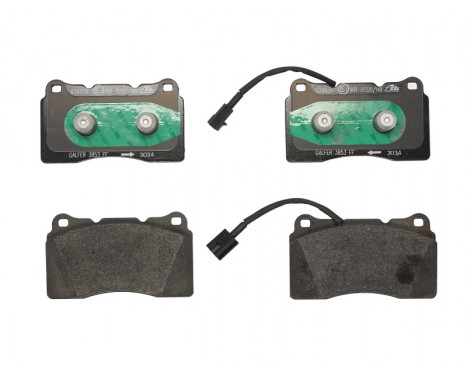 Brake Pad Set, disc brake 13.0460-4854.2 ATE
