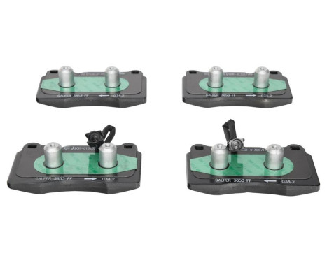 Brake Pad Set, disc brake 13.0460-4854.2 ATE, Image 3