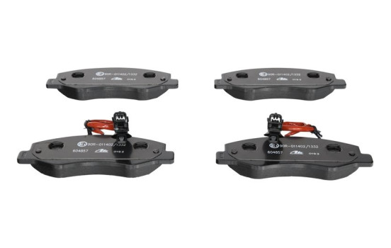 Brake Pad Set, disc brake 13.0460-4857.2 ATE, Image 2