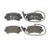 Brake Pad Set, disc brake 13.0460-4858.2 ATE