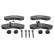 Brake Pad Set, disc brake 13.0460-4861.2 ATE, Thumbnail 2