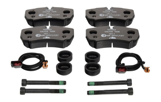 Brake Pad Set, disc brake 13.0460-4862.2 ATE, Image 3