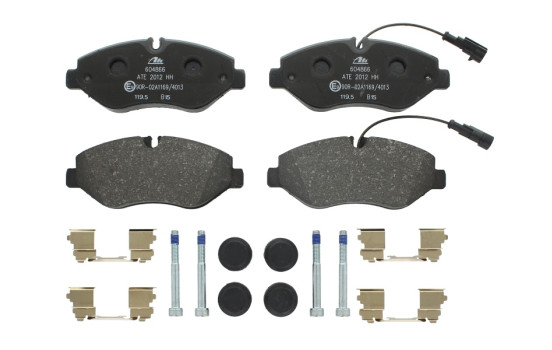 Brake Pad Set, disc brake 13.0460-4866.2 ATE