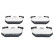 Brake Pad Set, disc brake 13.0460-4875.2 ATE, Thumbnail 3