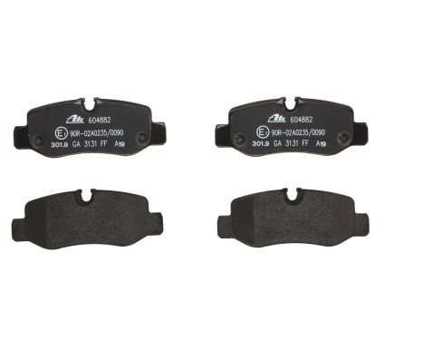 Brake Pad Set, disc brake 13.0460-4882.2 ATE