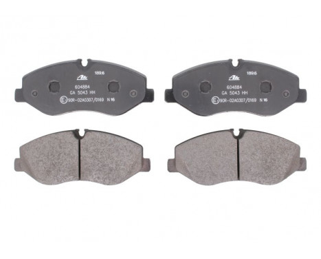 Brake Pad Set, disc brake 13.0460-4884.2 ATE