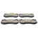 Brake Pad Set, disc brake 13.0460-4885.2 ATE, Thumbnail 2