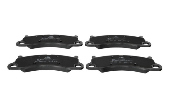 Brake Pad Set, disc brake 13.0460-4886.2 ATE, Image 2