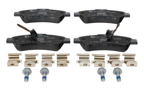 Brake Pad Set, disc brake 13.0460-4889.2 ATE, Image 3