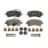 Brake Pad Set, disc brake 13.0460-4890.2 ATE