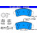 Brake Pad Set, disc brake 13.0460-4890.2 ATE, Thumbnail 2