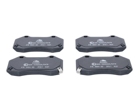 Brake Pad Set, disc brake 13.0460-4891.2 ATE, Image 2