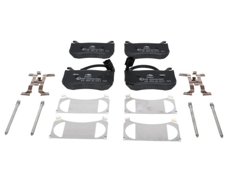 Brake Pad Set, disc brake 13.0460-4893.2 ATE, Image 2