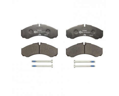 Brake Pad Set, disc brake 13.0460-4966.2 ATE