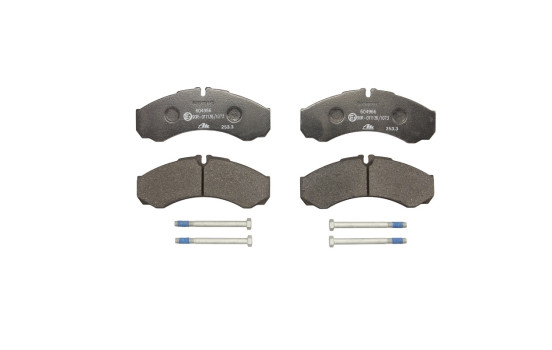 Brake Pad Set, disc brake 13.0460-4966.2 ATE
