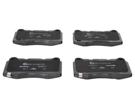 Brake Pad Set, disc brake 13.0460-4973.2 ATE, Image 2