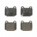 Brake Pad Set, disc brake 13.0460-4974.2 ATE