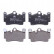 Brake Pad Set, disc brake 13.0460-4976.2 ATE