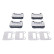Brake Pad Set, disc brake 13.0460-4977.2 ATE, Thumbnail 2