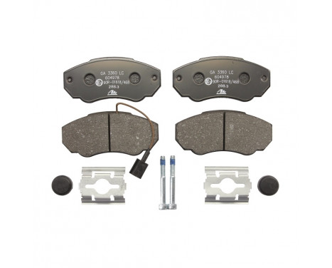 Brake Pad Set, disc brake 13.0460-4978.2 ATE