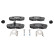 Brake Pad Set, disc brake 13.0460-4978.2 ATE, Thumbnail 3