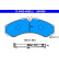 Brake Pad Set, disc brake 13.0460-4989.2 ATE, Thumbnail 2