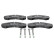 Brake Pad Set, disc brake 13.0460-4989.2 ATE, Thumbnail 3