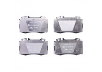 Brake Pad Set, disc brake 13.0460-4990.2 ATE