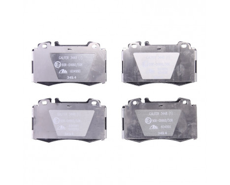 Brake Pad Set, disc brake 13.0460-4990.2 ATE