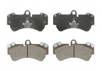 Brake Pad Set, disc brake 13.0460-4992.2 ATE