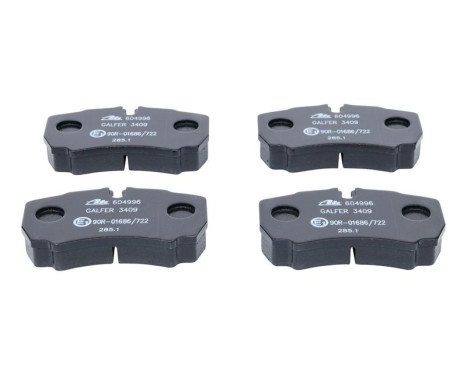 Brake Pad Set, disc brake 13.0460-4996.2 ATE, Image 3