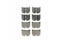 Brake Pad Set, disc brake 13.0460-4997.2 ATE