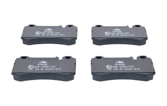 Brake Pad Set, disc brake 13.0460-4998.2 ATE, Image 2