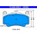 Brake Pad Set, disc brake 13.0460-4999.2 ATE, Thumbnail 2