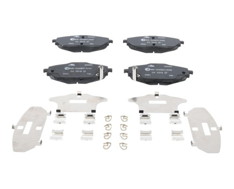 Brake Pad Set, disc brake 13.0460-5501.2 ATE, Image 2