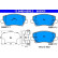 Brake Pad Set, disc brake 13.0460-5505.2 ATE