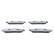 Brake pad set, disc brake 13.0460-5508.2 ATE, Thumbnail 2