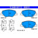 Brake pad set, disc brake 13.0460-5511.2 ATE