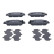 Brake Pad Set, disc brake 13.0460-5513.2 ATE, Thumbnail 2