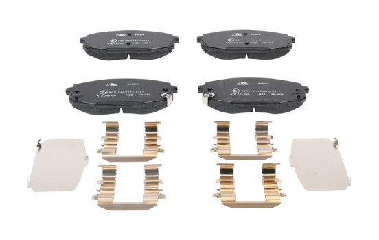 Brake Pad Set, disc brake 13.0460-5515.2 ATE, Image 2