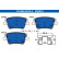Brake pad set, disc brake 13.0460-5516.2 ATE
