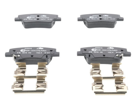 Brake pad set, disc brake 13.0460-5516.2 ATE, Image 2