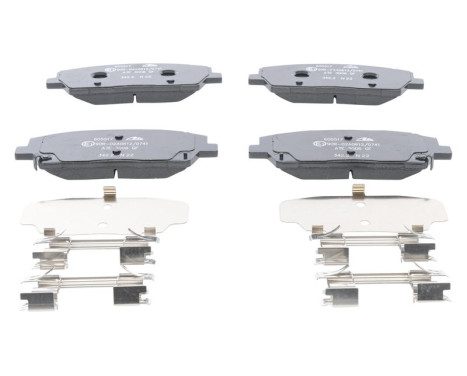 Brake pad set, disc brake 13.0460-5517.2 ATE, Image 2