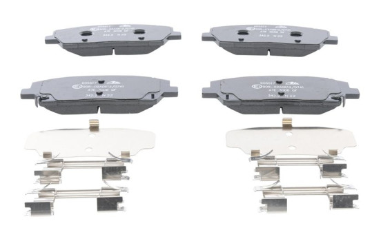 Brake pad set, disc brake 13.0460-5517.2 ATE, Image 2
