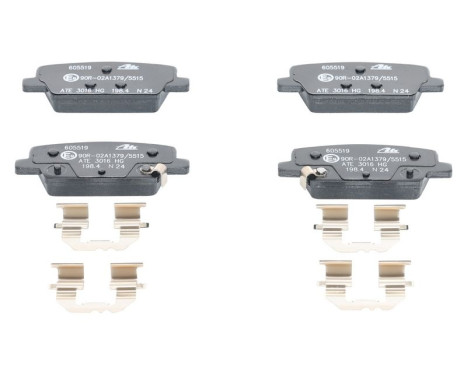 Brake pad set, disc brake 13.0460-5519.2 ATE, Image 2