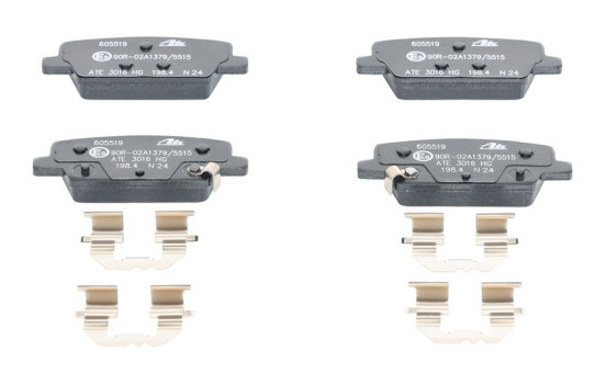 Brake pad set, disc brake 13.0460-5519.2 ATE, Image 2